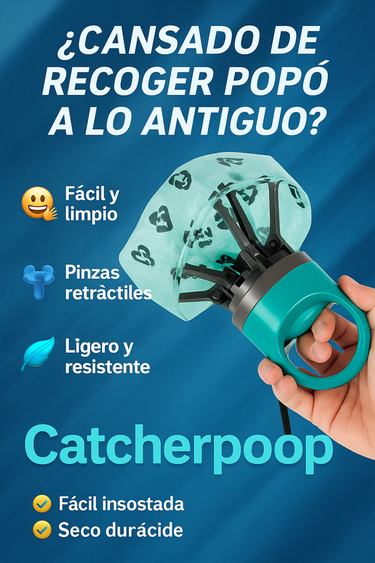 CatcherPoop™ - Recogedor de excrementos para mascotas